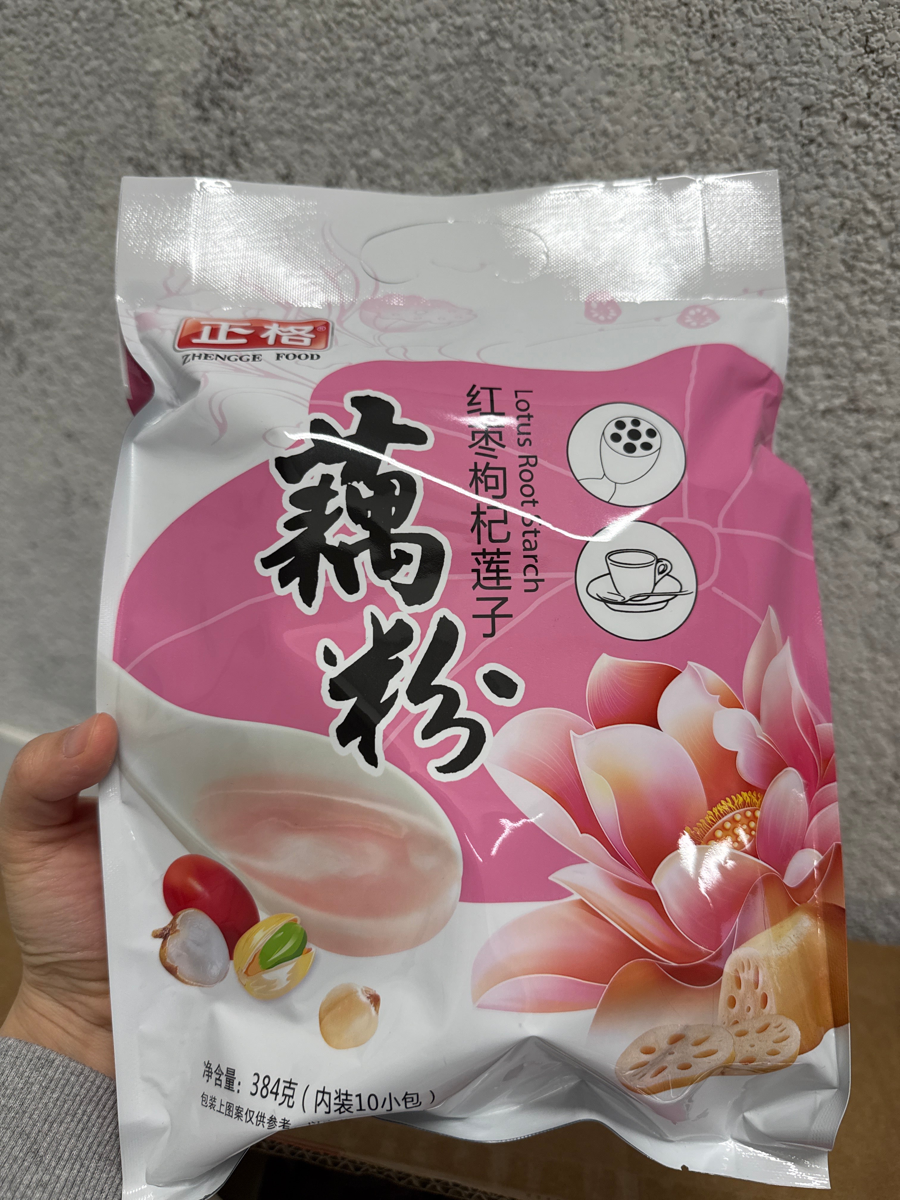 ANAM | Lotus Roots Starch 384g | 莲藕淀粉 | Lootusjuuritärkkelys | Bot cu sen