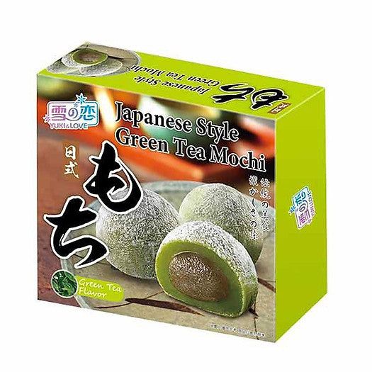 ANAM | YUKI&LOVE – Japanese Style Green Tea Mochi – 210g | 抹茶大福 | Banh mochi tra xanh
