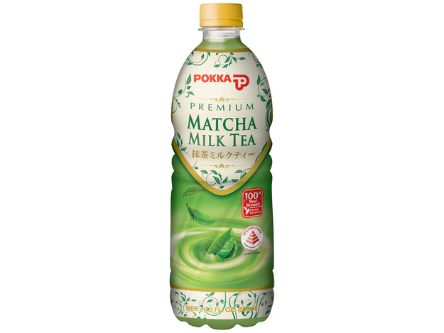 ANAM | Drink Matcha Milk Tea POKKA 500ml | POKKA 抹茶奶茶 500毫升 | Matcha maitotee 500ml | Tra sua matcha POKKA 500ml