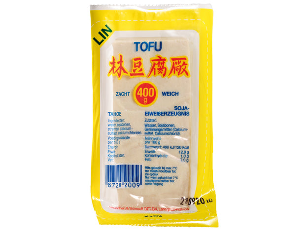 ANAM | Tofu soft vacuum LIN 400g | LIN 嫩豆腐 400克 | Pehmea tofu 400g | Dau hu mem LIN 400g