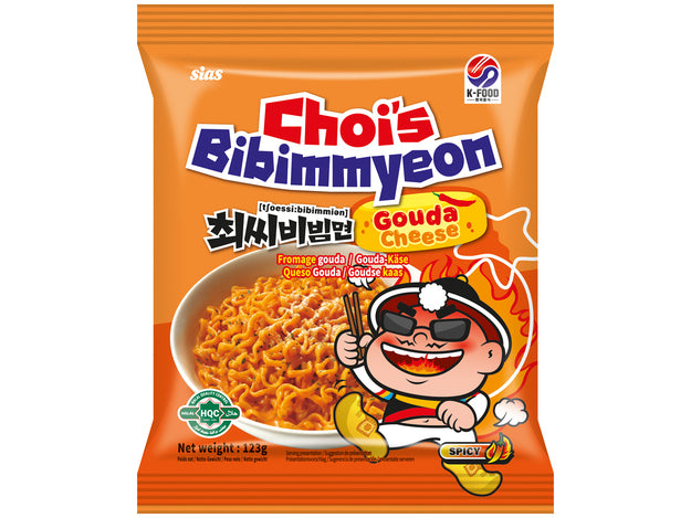 ANAM | Instant noodles cheese flavor CHOI'S 123g | CHOI'S 芝士味方便面 123克 | Juusto pikanuudelit CHOI'S 123g | Mi vi pho mai CHOI'S 123g