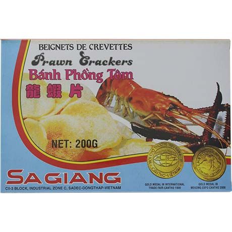 ANAM | SA GIANG Prawn Crackers Unfried 200g | Banh phong tom