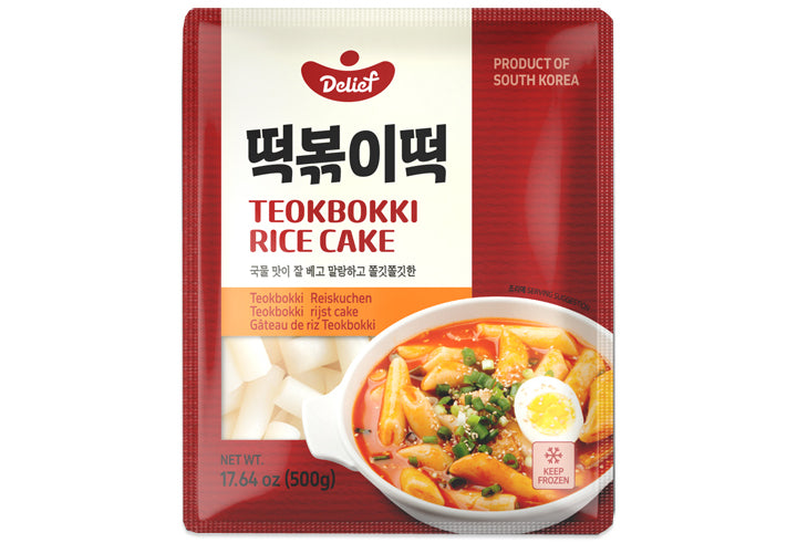 ANAM | Teokbokki Rice Cake Steamed 500 G | 韩式年糕 | Banh gao tokbokki