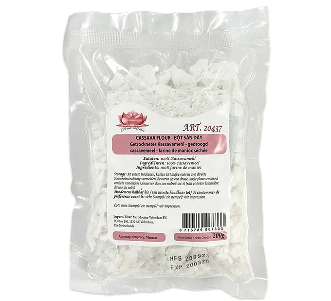 ANAM | PINK LOTUS – Dried Cassava Flour – 200g | 木薯粉 | Bot san day