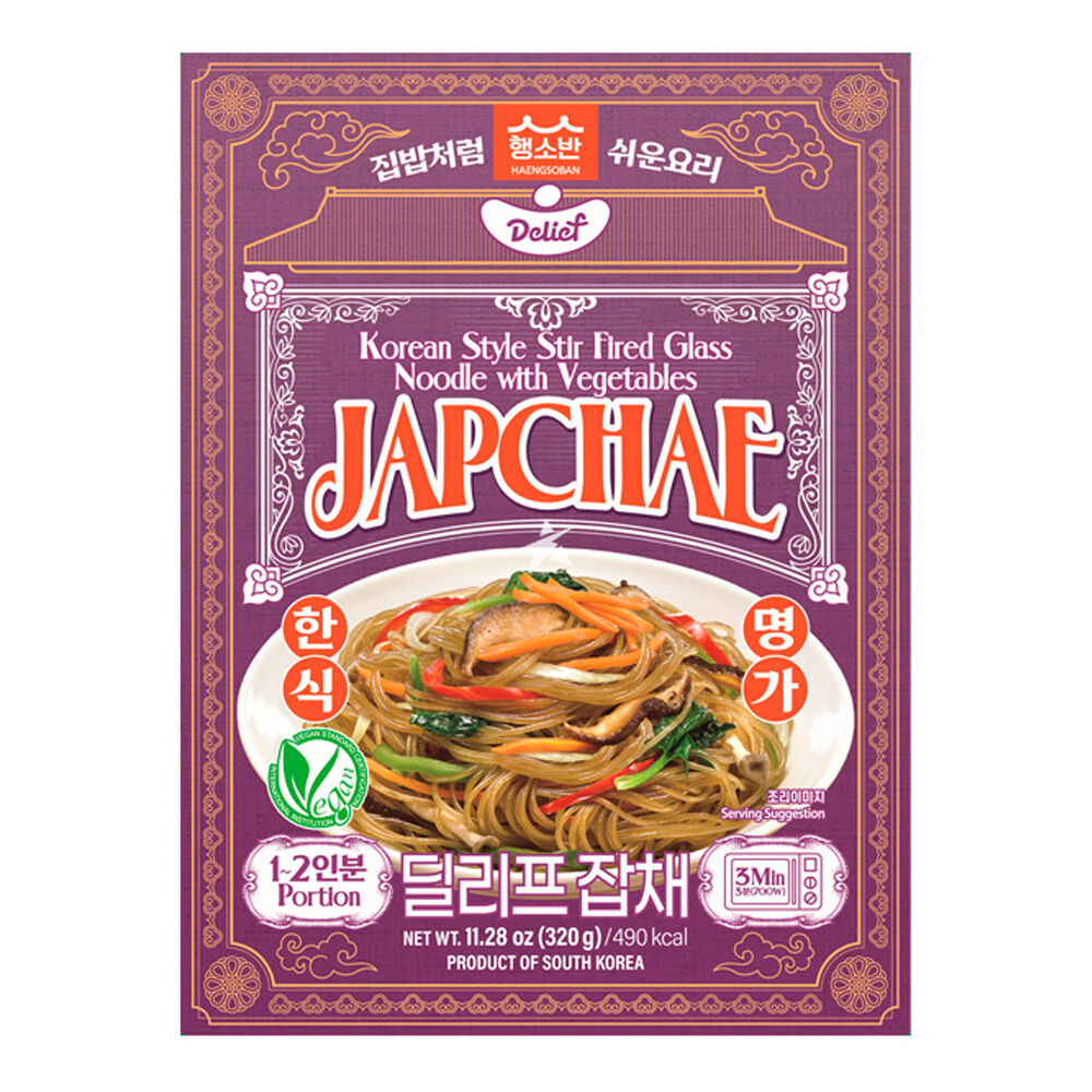 ANAM | DELIEF – Japchae – 320g | 韩式杂菜粉丝 | Mien xao Han Quoc