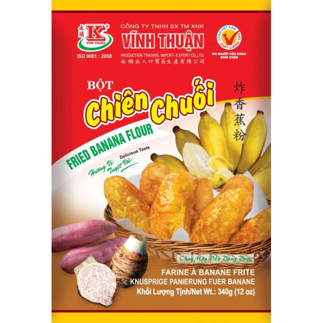 ANAM | VINH THUAN – Fried Banana Flour – 340g | 炸香蕉预拌粉 | Bot chien chuoi
