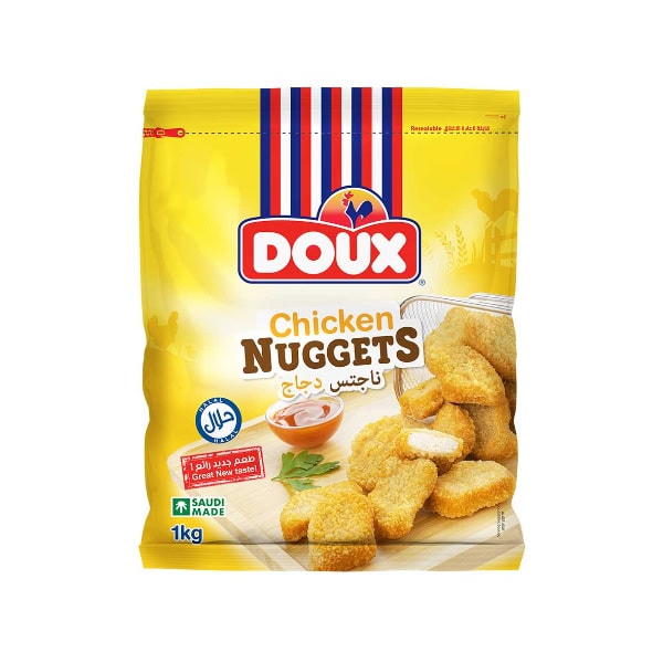 ANAM | DOUX Chicken Nuggets 1 KG Halal | 鸡块 | Ga vien chien nuggets