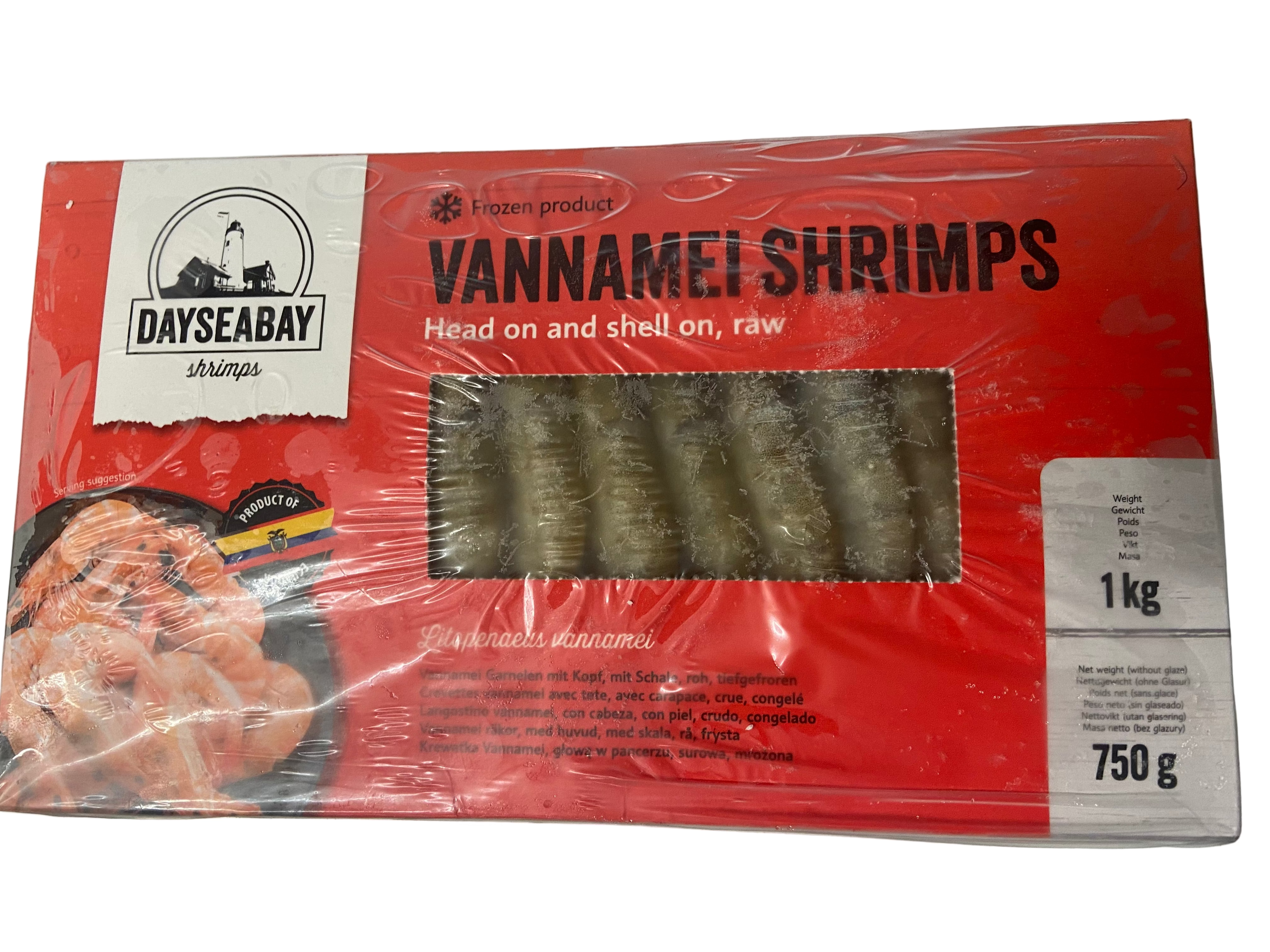 ANAM | Dayseaday HOSO Shrimp 20/30 1kg | Dayseaday 白虾 20/30 | Tom HOSO