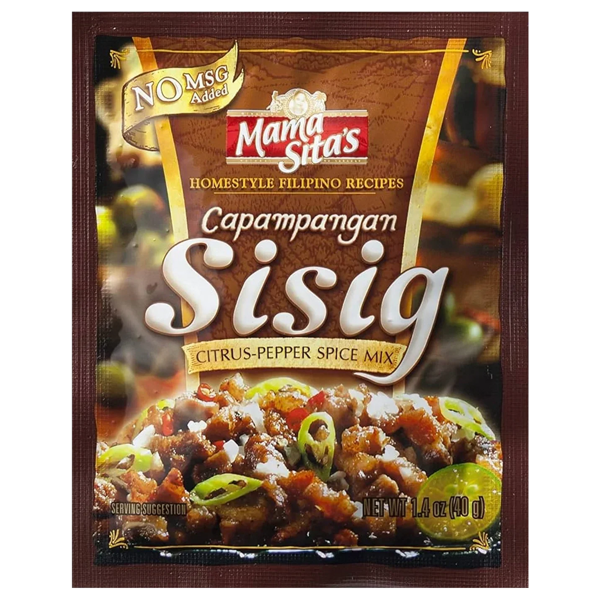 ANAM | MAMA SITA'S Sisig Citrus-Pepper Spice Mix 40g | 柑橘胡椒调味料 | Sitrus-pippurimausteseos