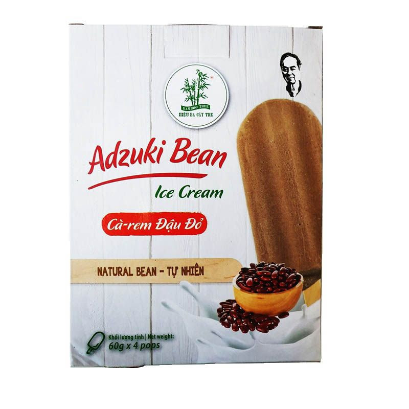 ANAM | BAMBOO TREE Ice Bar Adzuki Bean 60 G | 红豆冰棒 | Kem dau do