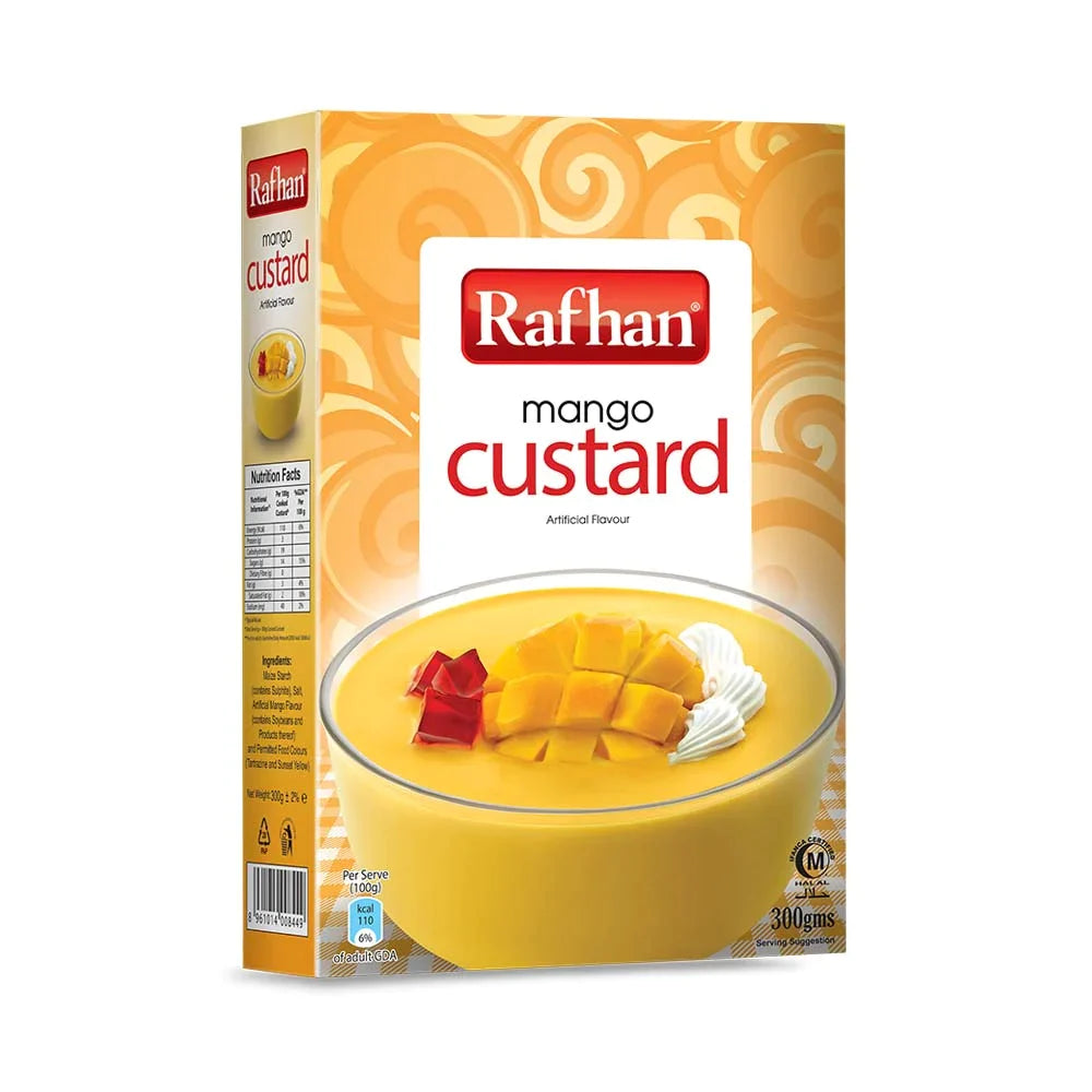 Boota Rafhan ANAM | RAFHAN Custard Mango 275 G | 芒果卡仕达 | Bot custard xoai – Anam ...
