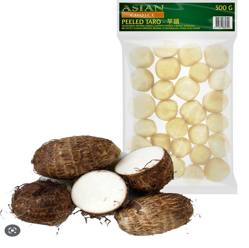ANAM | ASIAN CHOICE - Taro Peeled 500 G | 去皮芋头 | Khoai so