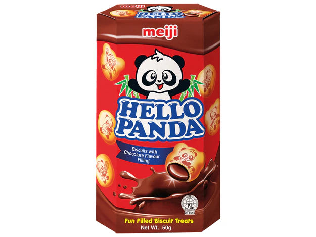ANAM | MEIJI – Hello Panda Chocolate Biscuits – 50g | 巧克力熊猫饼干 | Banh quy socola Hello Panda
