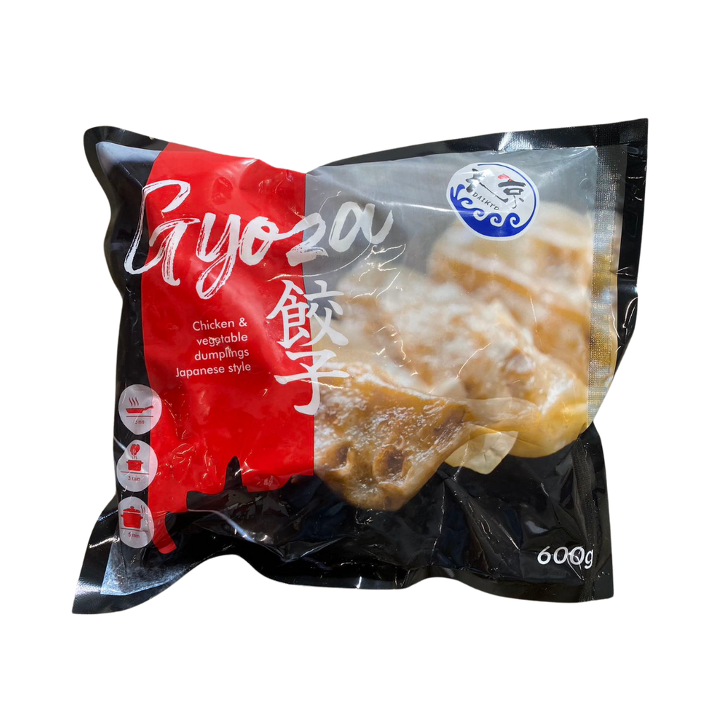ANAM | KMI Fried Chicken & Vegetables Dumplings 600g | 禾味日式煎饺（鸡肉蔬菜味）600克 | KMI japanilaiset paistetut kana-kasvisgyozat 600g | Banh xep chien Nhat ga rau cu KMI 600g