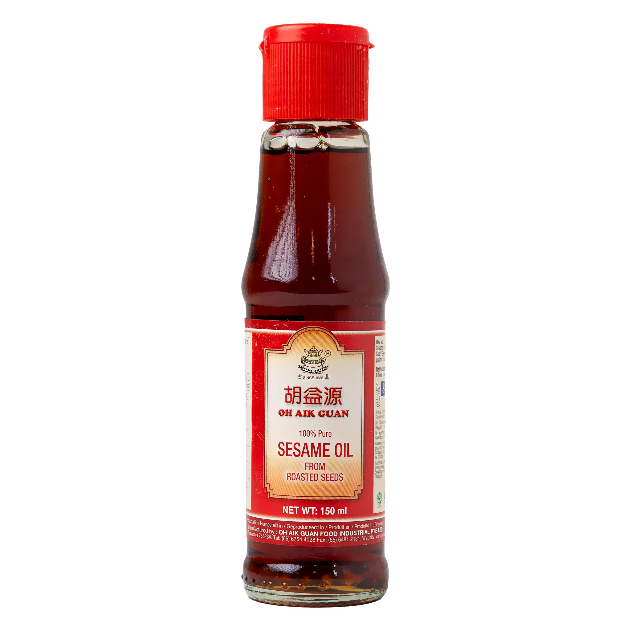 ANAM | OH AIK GUAN Roasted Seasame Oil - 150ml | 香油 | Dau me
