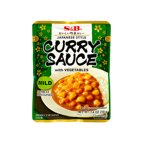 ANAM | GOLDEN CURRY – Curry Sauce with Vegetable Mild – 205 ml | 微辣蔬菜咖喱酱 | Sot ca ri rau cu cay it