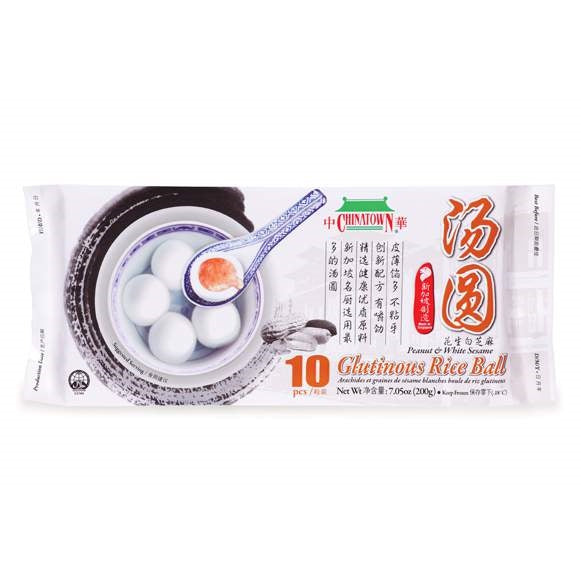 ANAM | CHINATOWN Glutinous Rice Ball Sesame 10 PCS 200 G | 芝麻汤圆 | Banh troi me