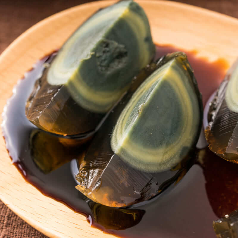 ANAM | Century Duck Eggs (Pidan) 300g (6 pieces) | 皮蛋 | Trung vit bac thao, hop 6 qua (Peitan)